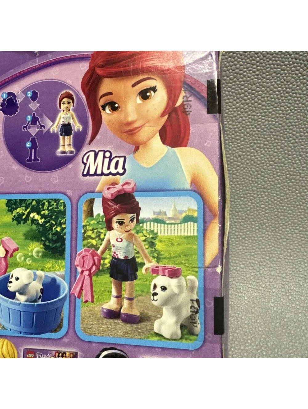 LEGO 3934 Friends Mia's Puppy House Sealed Damaged box